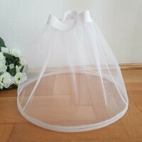 Wedding asz26 - 1 round white children's petticoat, tire