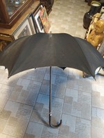 Retro black umbrella