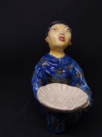 Art deco ceramic Japanese woman figure