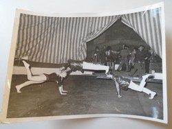 ZA472.7 Graeser Vilmos artista -akrobata - 1960k  2 Wildes -Duo Wiles  Cirkusz  Zirkus  Cirque