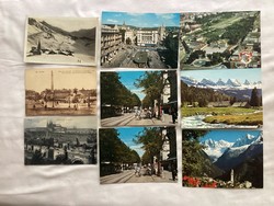 25 pieces of foreign postcards. ( HE . ) .