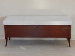 Klasszicista ülőke, cipőtárolóval,  [L-21]