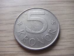 5 Korona 1982  Svédország