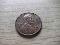1 Cent 1969 ( D )  USA