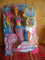 Barbie Dreamtopia világító hercegnő divatbaba (+lepkeszárny)-Mattel, 2016-bontatlan -