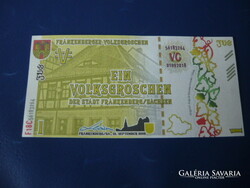 Frankenberg / Germany 1 volksgroschen 2018! Rare fantasy paper money! Ouch!