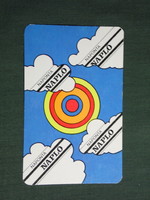 Card calendar, diary, daily newspaper, newspaper, magazine, graphic artist, 1979, (4)