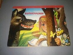 Kubasta 3D spatial, German-language storybook rotkappchen - Little Red Riding Hood and the Wolf