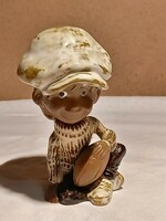 Unique ceramic boy baseball with ball without marking