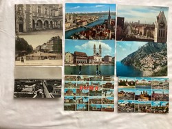 25 pieces of foreign postcards. ( P . ) .