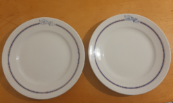 Haas & Czjzek porcelán (Czechoslovakia) Pannonia felirat lapos tányér 23 cm