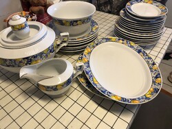 Hollóháza fruit porcelain tableware