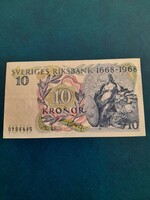 Svédország, 10 Korona, 1986  EF