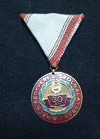 30 years in the armed service of the homeland award