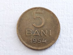 Románia 5 Bani 1954 érme - Román 5 Bani 1954 külföldi pénzérme