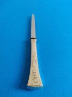 Silver art nouveau paring knife