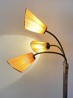 Midcentury floor lamp mood lamp with 3 shades