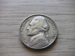 5 Cent 1961 ( D )   USA