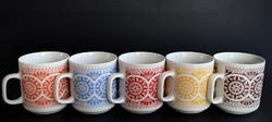 Lubiana 5 retro mugs