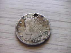5 Cents 1888 usa