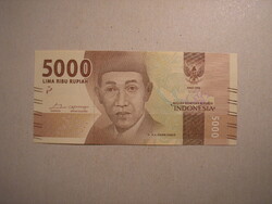 Indonézia-5000 Rupia 2016 UNC