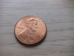 1 Cent 2014 ( D )  USA
