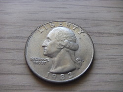 1/4 Dollar 1983 usa