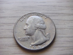 1/4 Dollar 1967 usa