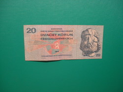 Csehszlovákia 20 korona 1970  KI