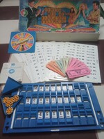 Retro wheel of fortune board game (incomplete)