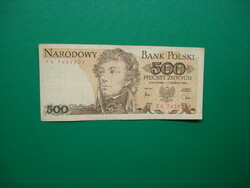 Lengyelország 500 zloty zlotych 1982   KI