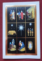 Christmas card postmark greeting card greeting card postcard nativity scene