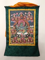 Antik tibeti buddhista sokalakos thanka Tibet Buddha buddhizmus Mahakali thangka 481 8247