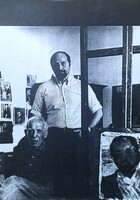 Czóbel Béla és Deák Dénes, 1973 - Cserba Aurél fotója