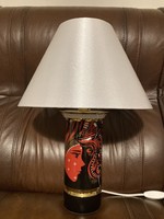 Hollóházi porcelán lámpa