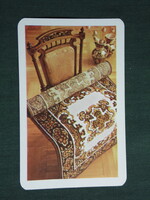 Card calendar, röltex bétex textile store, carpet, 1979, (4)
