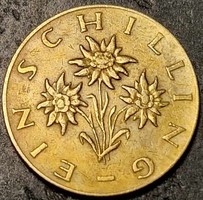 1 Schilling, Austria, 1967.