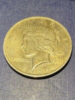 USA Ezüst 1 Dollár (“Peace” Dollár) - 1923