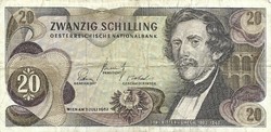 20 schilling 1967 Ausztria 1.