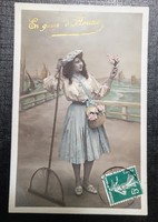 Old French postcard