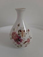 Zsolnay butterfly pattern vase