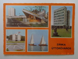 Old postcard: Zánka, pioneering city, 1984