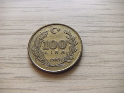 100 Lira 1989 Turkey (Turkish pound)
