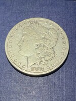 USA Ezüst  1 Dollár (Morgan Dollár) - 1884