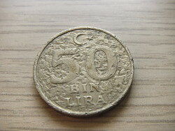 50.000  Líra 1999  Törökország ( Török Font )