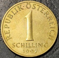 1 Schilling, Austria, 1997.