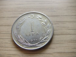 1 Lira 1977 Turkey (Turkish pound)