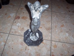 38 cm tall female nude on a marble plinth (maugsch? )