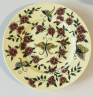 Zsolnay antique Zsolnay Julia decorated dessert plate