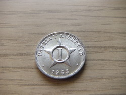 1 Centavos 1963 Cuba